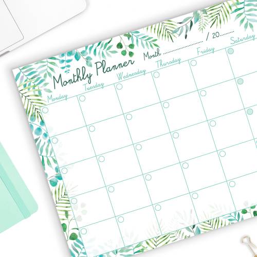 Family Planner Calendar To Do List Monthly Table Calendar Planner Manufactory