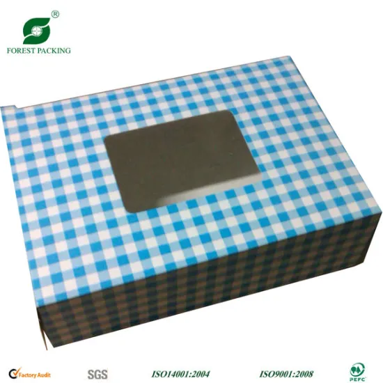 CLEAR WINDOW CAKE BOX