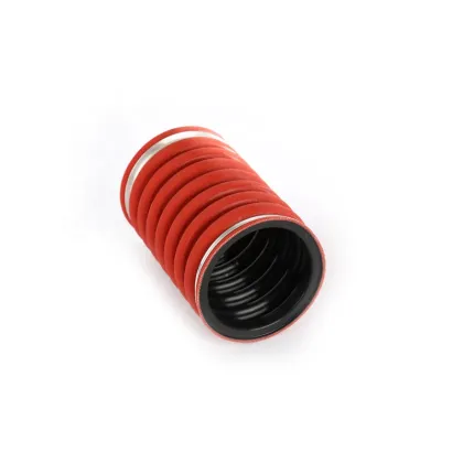 Customized	truck flexible intercooler reinforced 76mm Black Intercooler Coupler