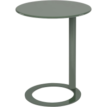 Modern black side table Modern Minimalist Glossy - Finish Round Side Table Supplier