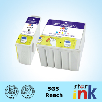 Compatible Ink Cartridge for Epson T007 Bk, T008 C/M/Y/PC/Pm