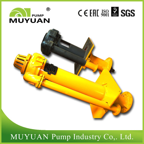 Centrifugal vertical chemical processing pump