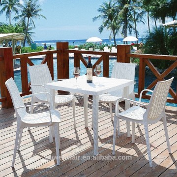 poly rattan chair outdoor furniture