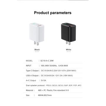 PD Tecnología de alta gama 20W USB-C Charger