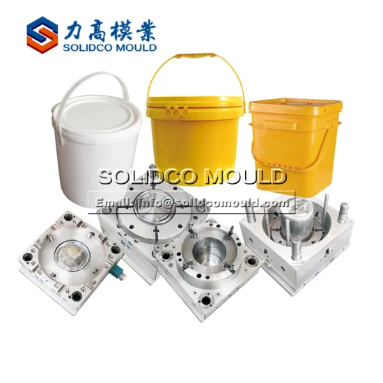 Factory Price Plastic Round Paint Plastic Bucket Mold