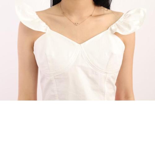 LADIES SUMMER WHITE TOP