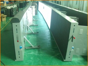 High Brightness Ph10mm 1r1pg1b Sports Stadium Perimeter Led Display With Cree Lamp