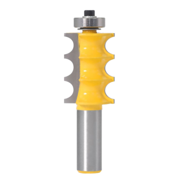 8mm to 12mm Woodworking Multi-Beading Router Bits with 1/4 and 1/2 Inch Shank
