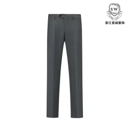 Grey Houndstooth Men's Dress Trousers YD01201
