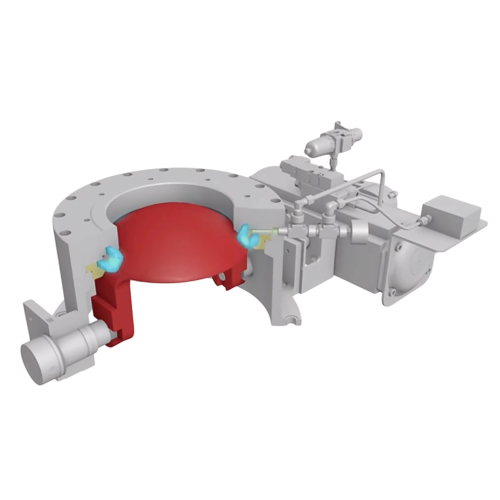 Клапан снятия сухого пепла