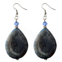 Natural Gemstone Agate Earring