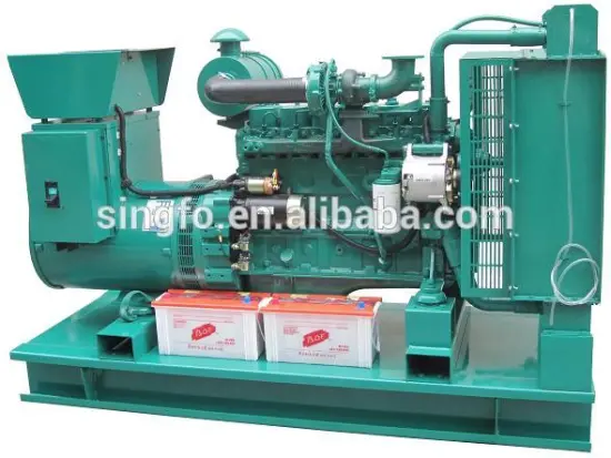 80KW/100KVA industrial open diesel generator set
