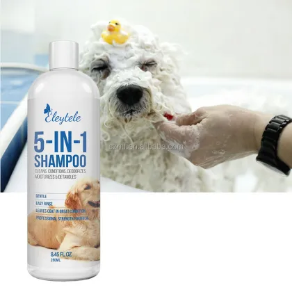 Private Label Wholesale Natural Organic Oatmeal Pet Shampoo