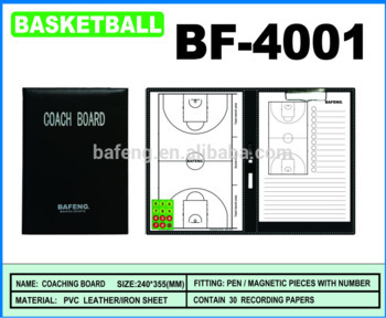Coaching Book for basketball (BF4001)