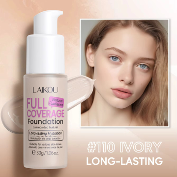 Fondation Likou 30G Liquid: longue durée, hydratante et imperméable