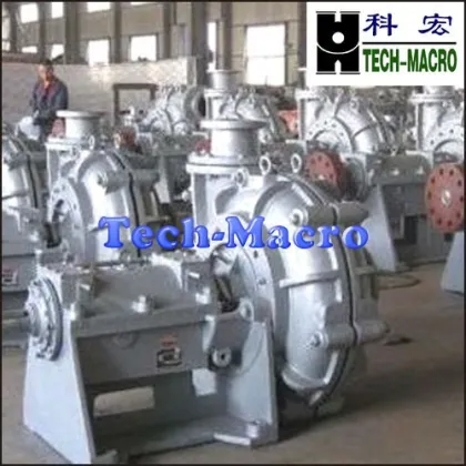 Wear resistatn heavy minerals centrifugal ash slurry pump series ZGB for mill discharge