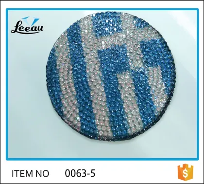 Iron Rhinestone brand Embroidery Patch