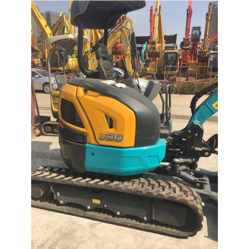 Used Kubota U30/U35 Kx135 0.09m³ Earth Moving Crawler Excavator for Sale in China