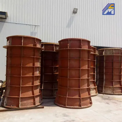 Precast concrete pipe steel mold
