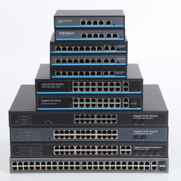 CCTV PoE Switch 10/100/1000M for Hikvision IP Camera
