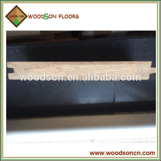 High Quality Thick and Wide Solid Oak Wooden Flooring
