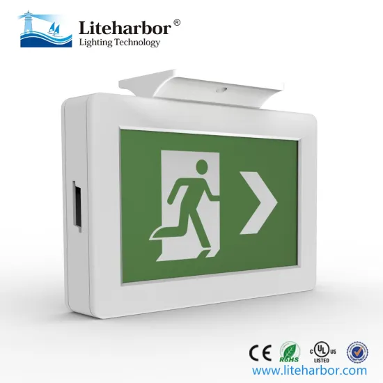 Long Life LED Running Man Emergency ABS Exit Sign