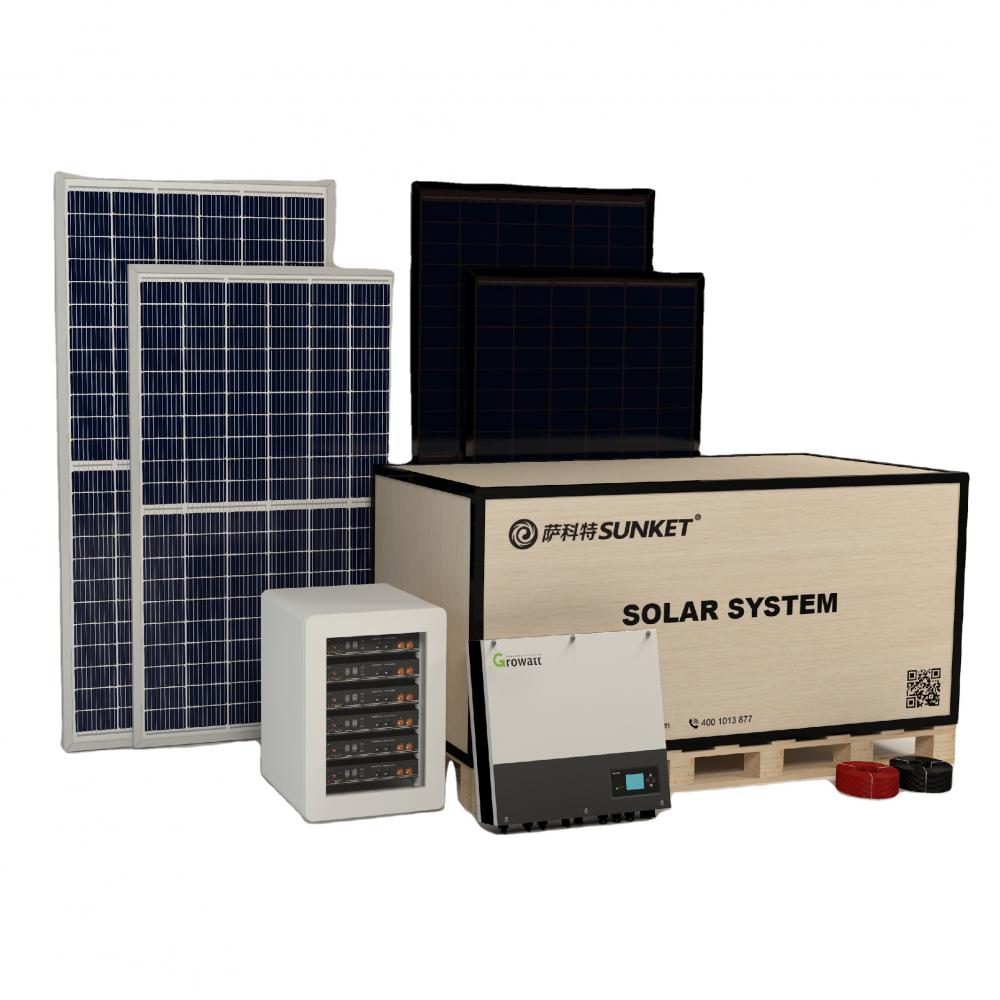 5 kW na sieć zestawy energii słonecznej System energii słonecznej