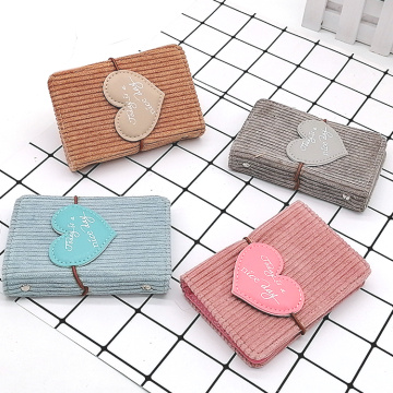 Custom heart-shaped credit id card holder