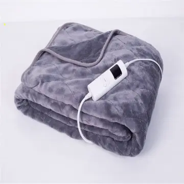 CE Certified GS Soft Fleece Electric Heated Blanket and Over Blanket Throw