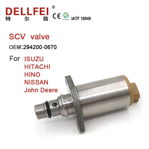 SCV Valve 294200-0670 For ISUZU HITACHI HINO NISSAN