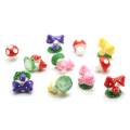 Multi Design 3D Colorful Mushroom Resin Cabochon Charms Beautiful Home Landscape Ornament Fairy Garden Accessories