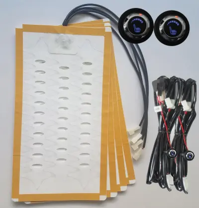 Car seat hseated cover infinity