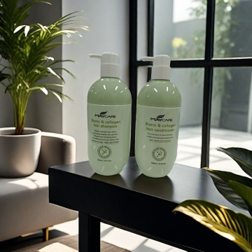 Biotin &amp; Collagen Sulfate-Free Natural Shampoo dan Conditioner Set untuk Rambut Bersinar dan Pembaikan