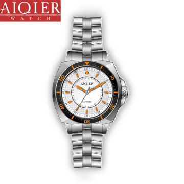 stainless steel waterproof sport men watch