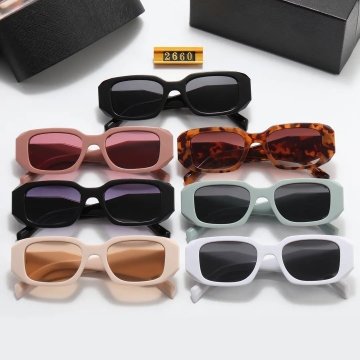 2024 New Designer Small Frame Sun occhiali - PR Shopee Sendi da sole a vendita per uomini e donne
