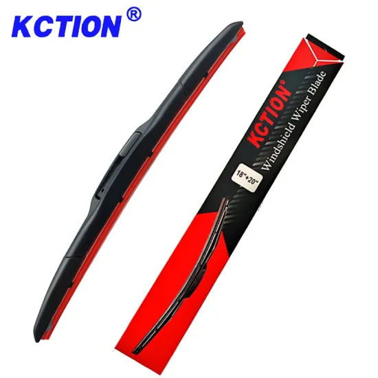 Kction 20 Years Factory Wholesale High Quality J-Hook OEM Hybrid Silicone Wiper Blades