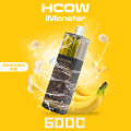 HCOW Imonster 6000Puffs Перезаряжаемый одноразовый вейп