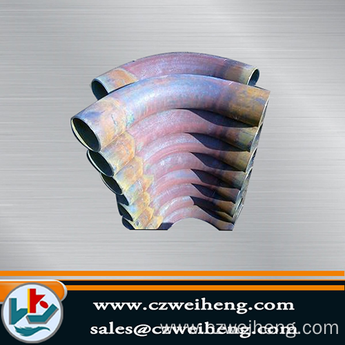 Custom Carbon Welded Bend Stainless Steel Pipe Fit.