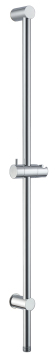 Round Shower Rail With Water Outlet