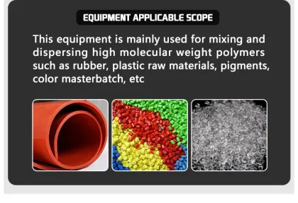 Two-Roll Rubber Open Mixing Mill Machine