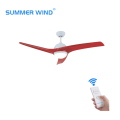 52 inch AC motor red color ceiling fan