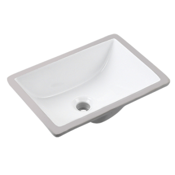 Chaozhou Bathroom Ceramic Rectangular Wash Hand Basin Manufacturer