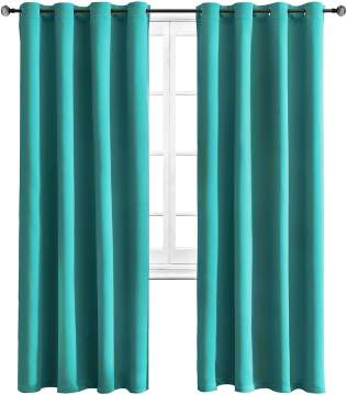 Luxury Faux Linen Blackout Curtains for Living Room Décor