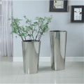 Stainless steel planters large outdoor garden pots