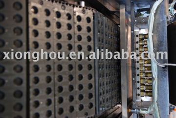 close look for jelly candy depositor machine