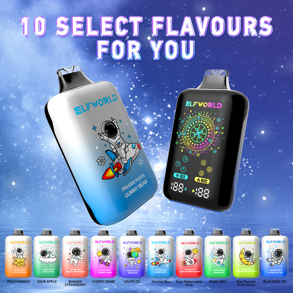 elfworld PB45000 flavors elfworld PB45000 flavors