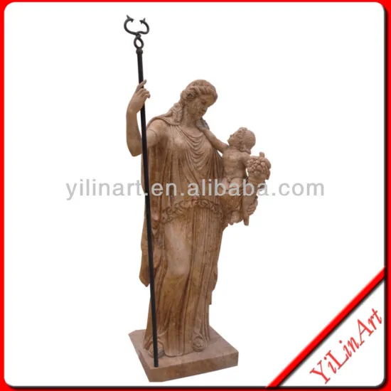 Antique Stone Eirene Statue, Marble Statue Carving For Sale YL-R581