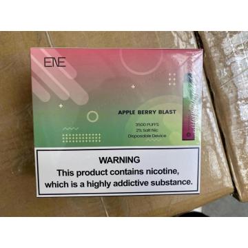 New Elux Vape Ene Legend 3500 Puffs 1500mAh