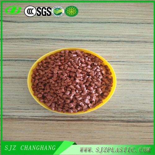 Orange color Recycled pp granules for container raw material