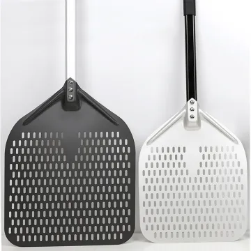 Metal Paddle Aluminum Shovel Turning Pizza Peel With Long Handle